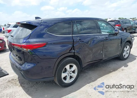 2020 Toyota Highlander L z USA, uszkodzony, nr VIN 5TDCZRAH1LS009495